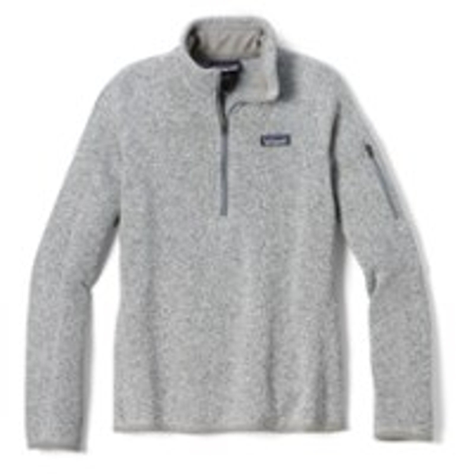 Patagonia 'Better' Grey Polyester Sweater Quarter-Zip Fleece Pullover Size XS