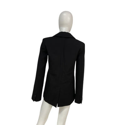 Jacquemus 'Le Raphia' Black Wool Jacket Size 34