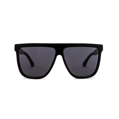 Gucci Sleek Black And Grey Flat Top Sunglasses