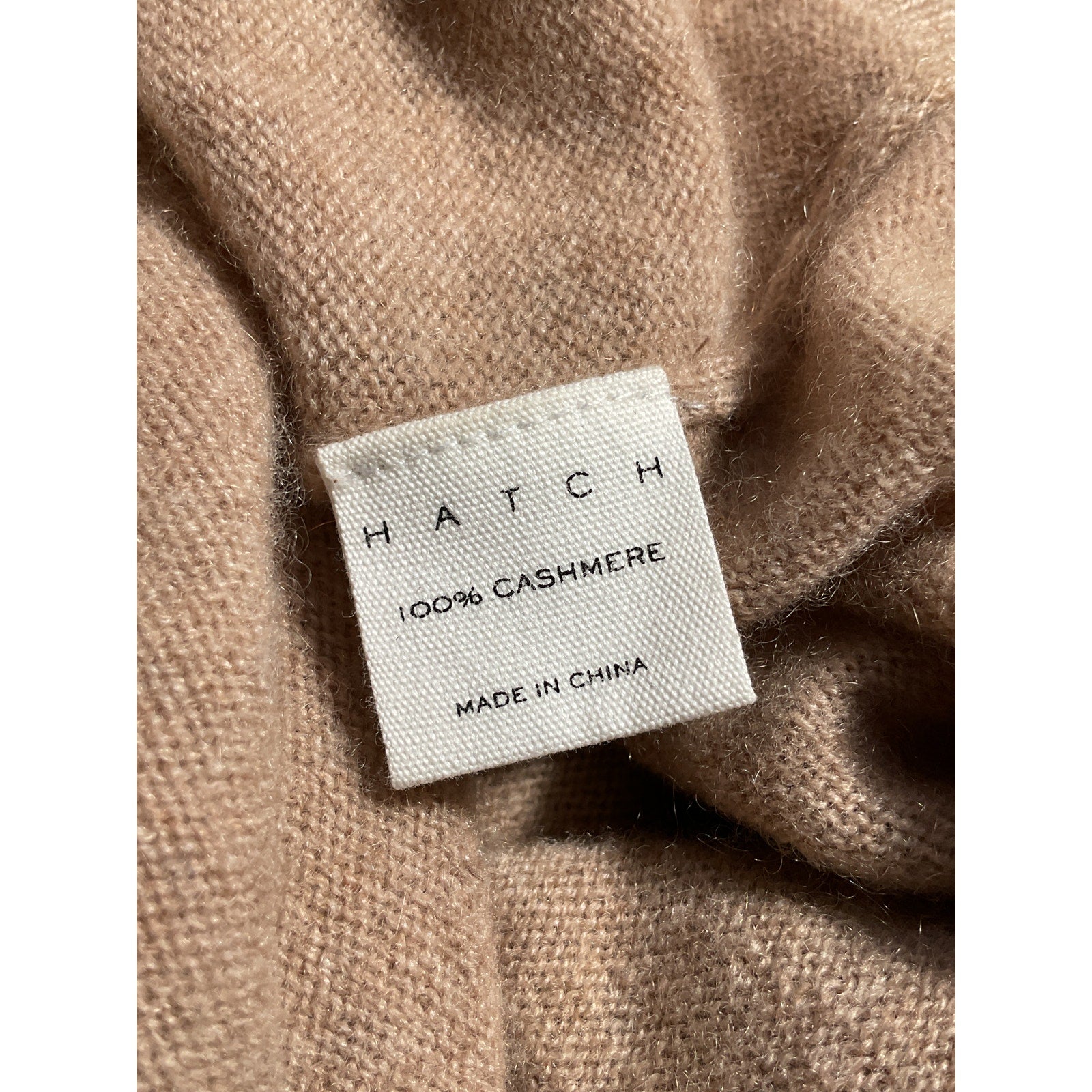 Hatch 'The Manon' Tan Cashmere Maternity Dress Size 0