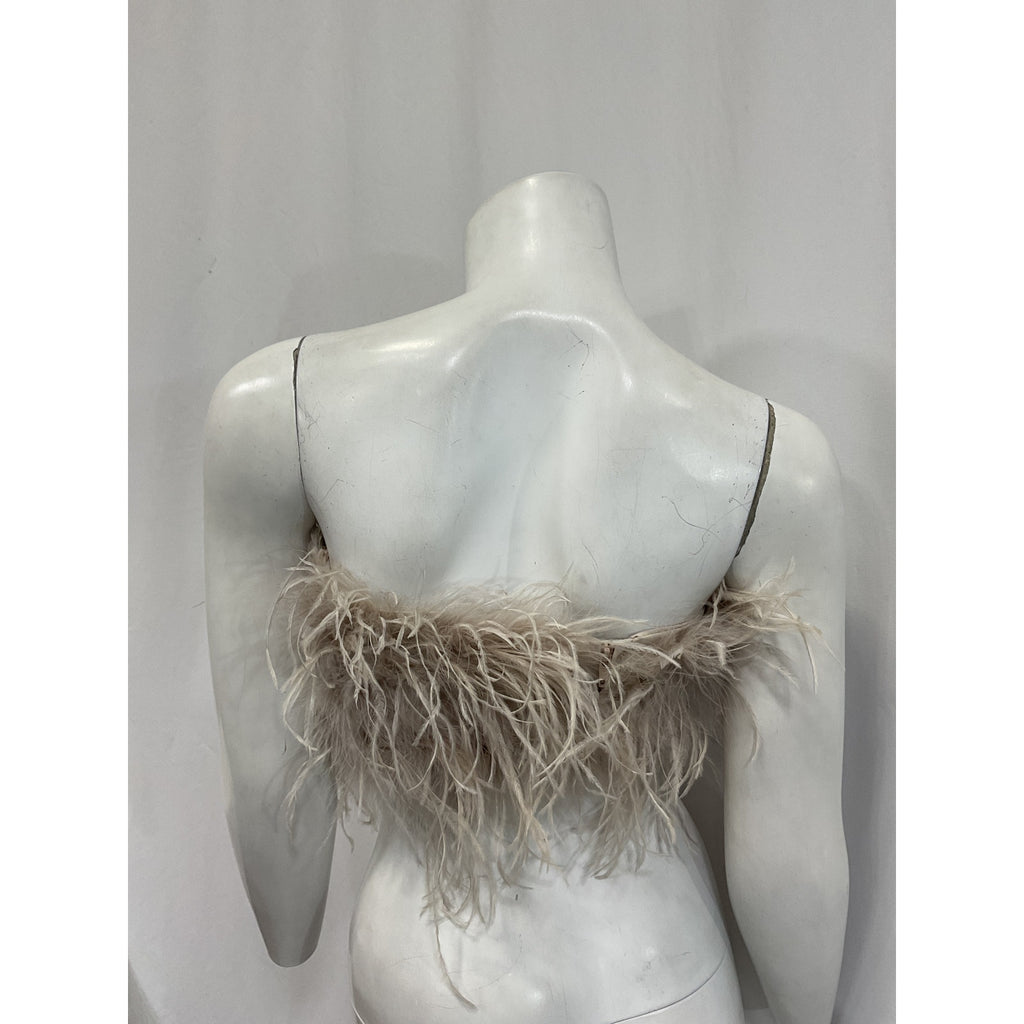 Lamarque 'Zaina' Pink Feather Top Size XS