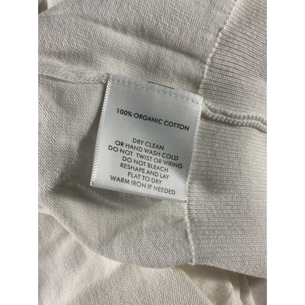 White + Warren White Crewneck Button Cardigan Size XS - NWT