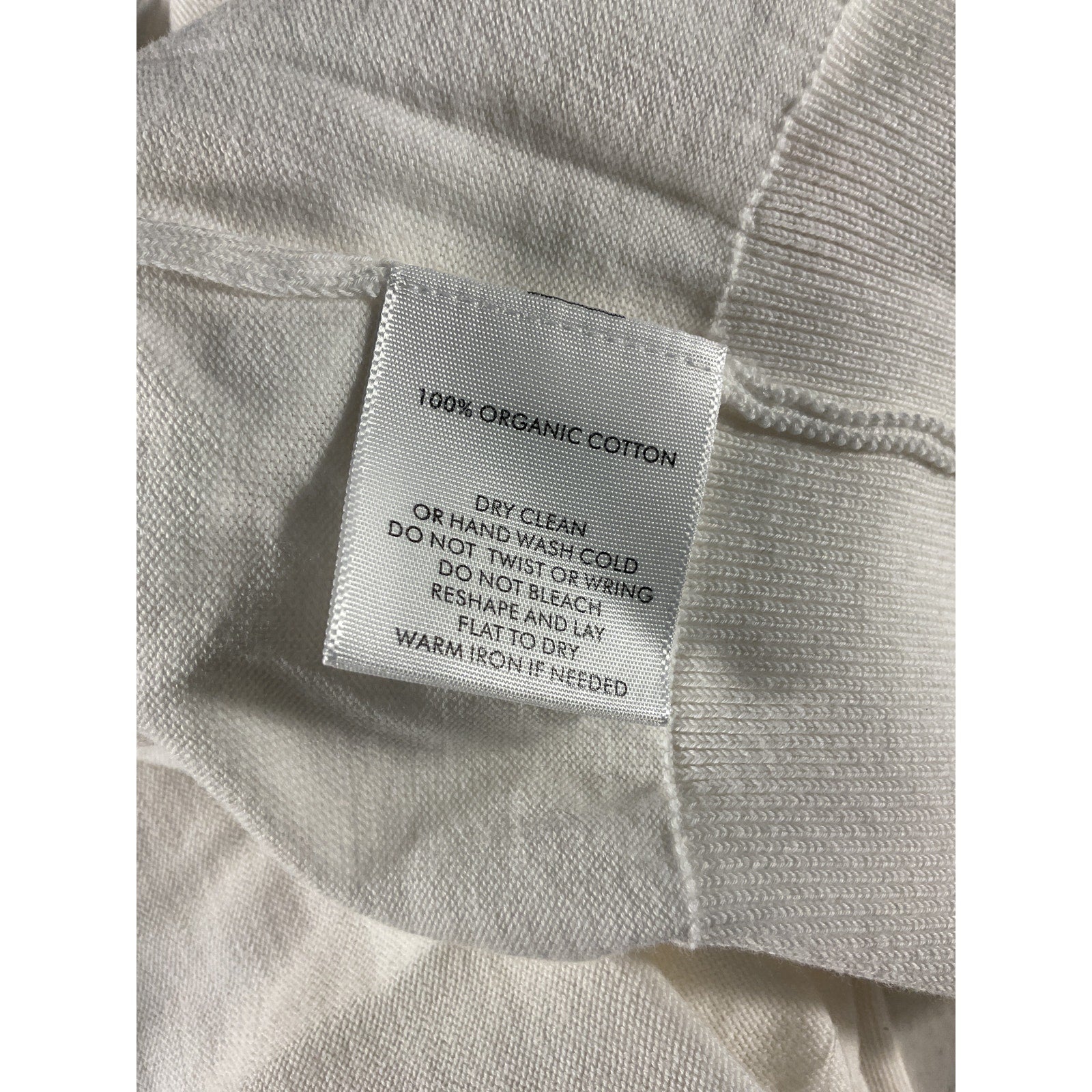White + Warren White Crewneck Button Cardigan Size XS - NWT