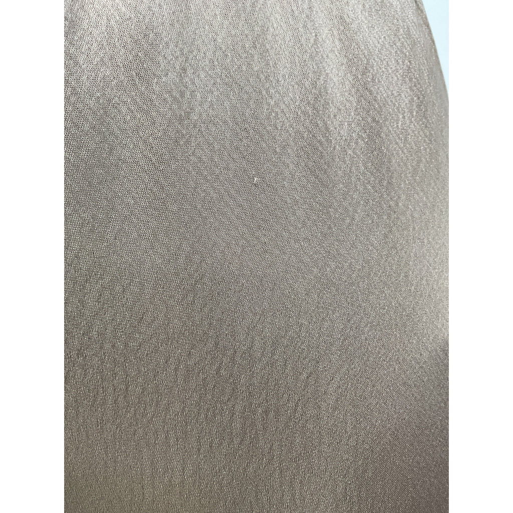 Leset Barb Wide Leg Beige Acetate Lounge Pants Size XS