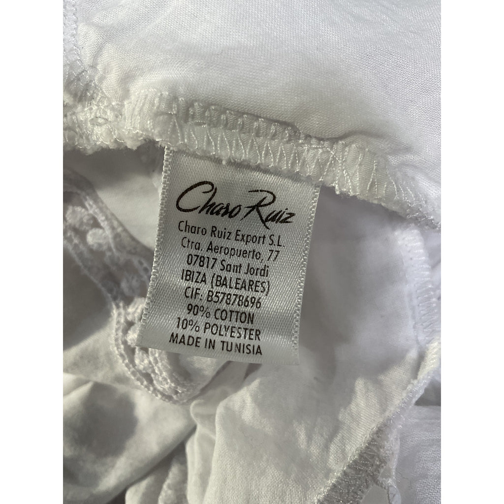 Charo Ruiz Ibiza 'Fera' White Skirt Size S