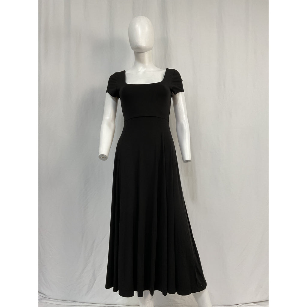 Hatch 'The Daphne' Black Rayon Dress Size 1