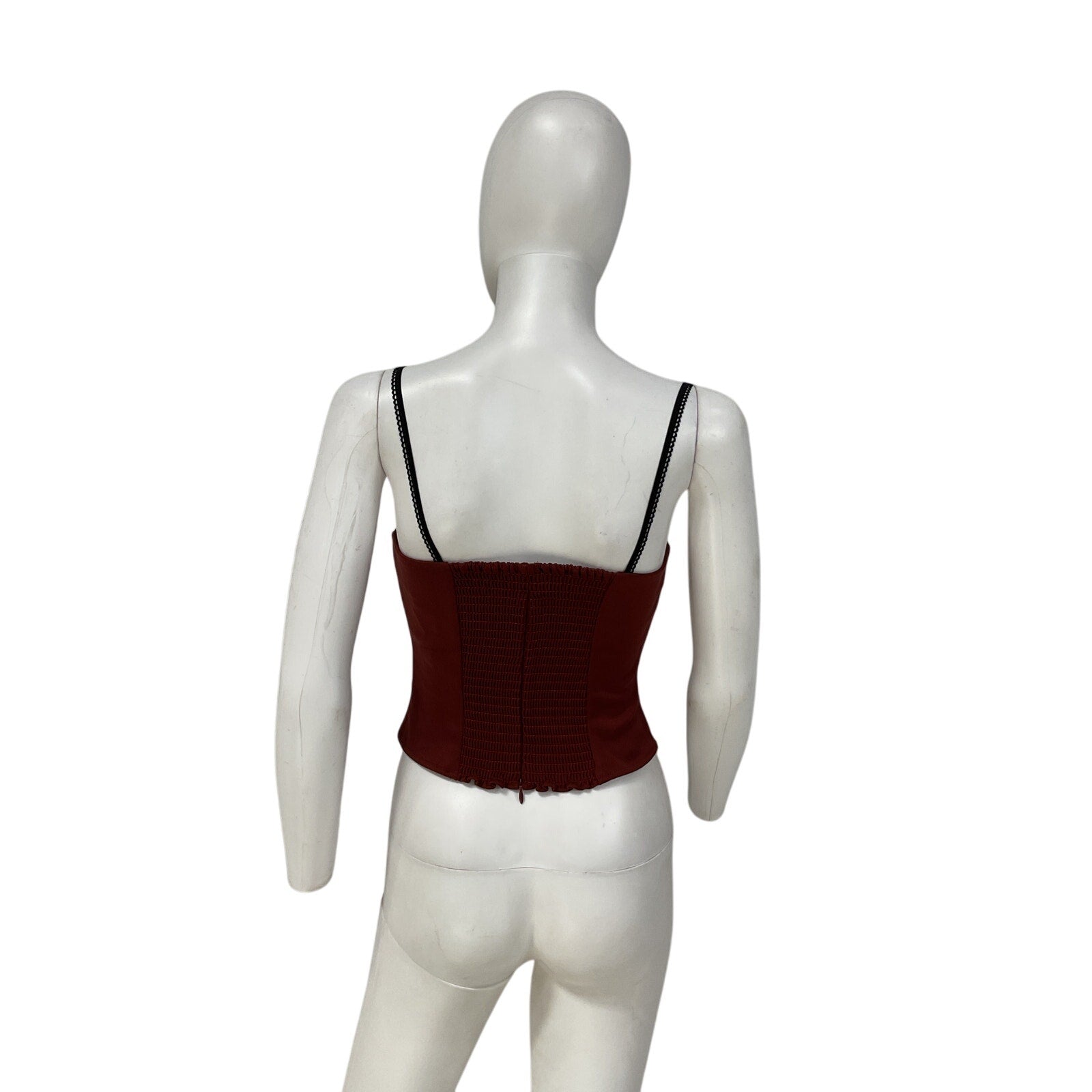 Reformation 'Melanie' Red Polyester Top Size 0