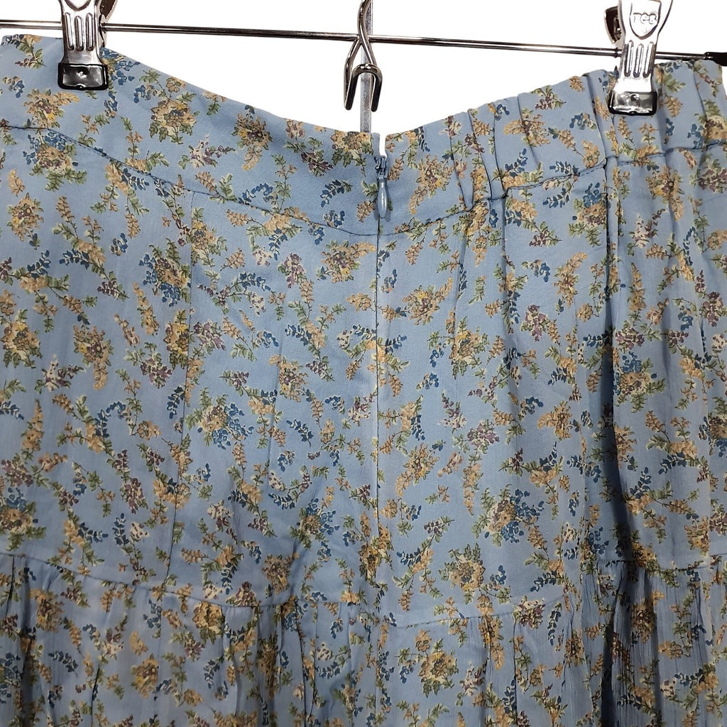 Sézane 'Tammie' Blue Skirt Size 4