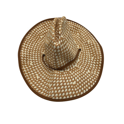 Lele Sadoughi Woven Multicolor Sun Hat