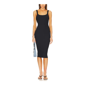 Alexander Wang 'Bodycon' Black Polyamide Below Knee Dress Size S
