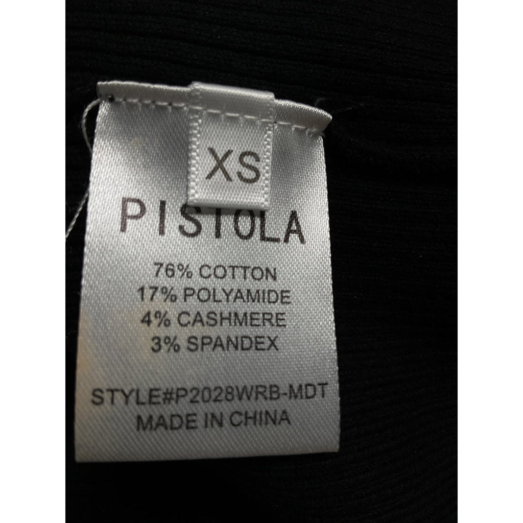 Pistola 'Jolene' Black 2-Piece Knit Tank & Shrug Sweater Size XS
