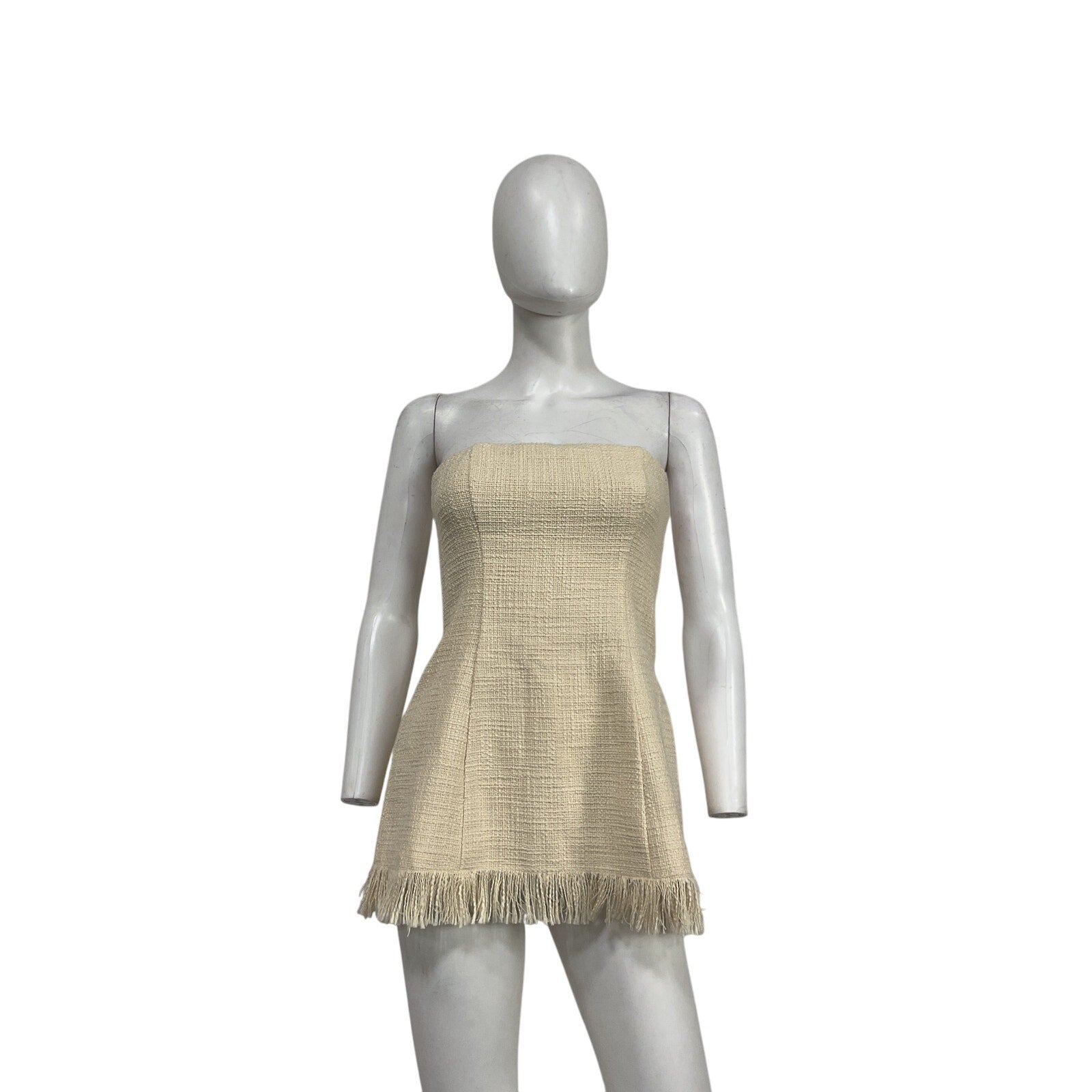 Staud 'Silvia' Cream Cotton Top Size 0