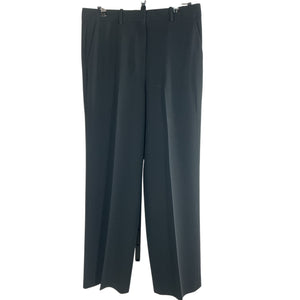 Theory Crepe Black Wide-Leg Pants Size 6