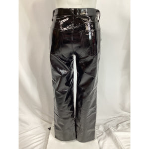 Pistola 'Cassie' Super High Rise Straight Faux Leather Pant Size 26
