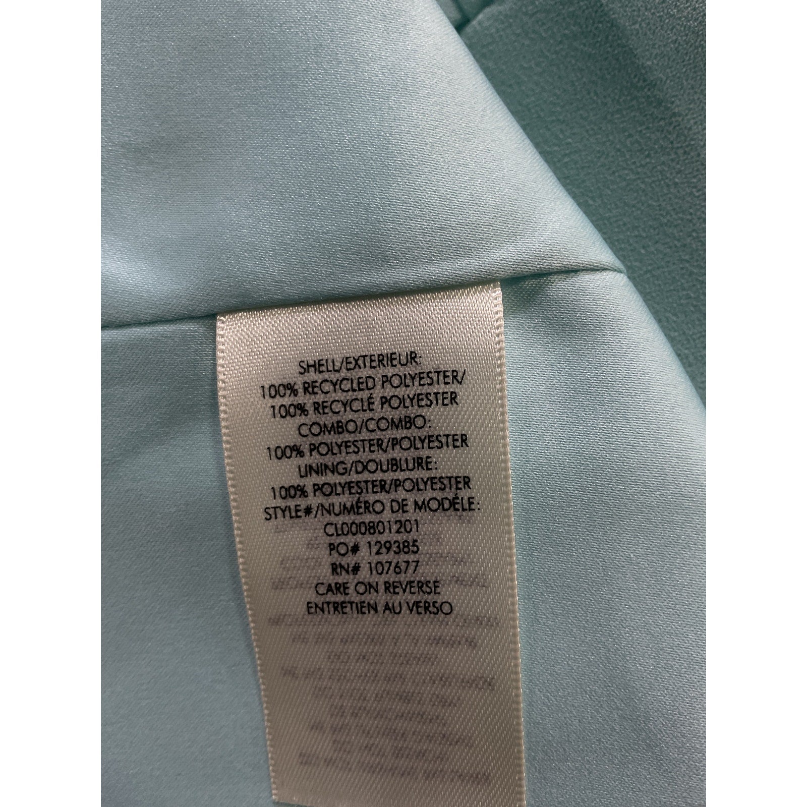 Alice + Olivia 'Justine' Blue Crepe Roll Cuff Blazer Size 2