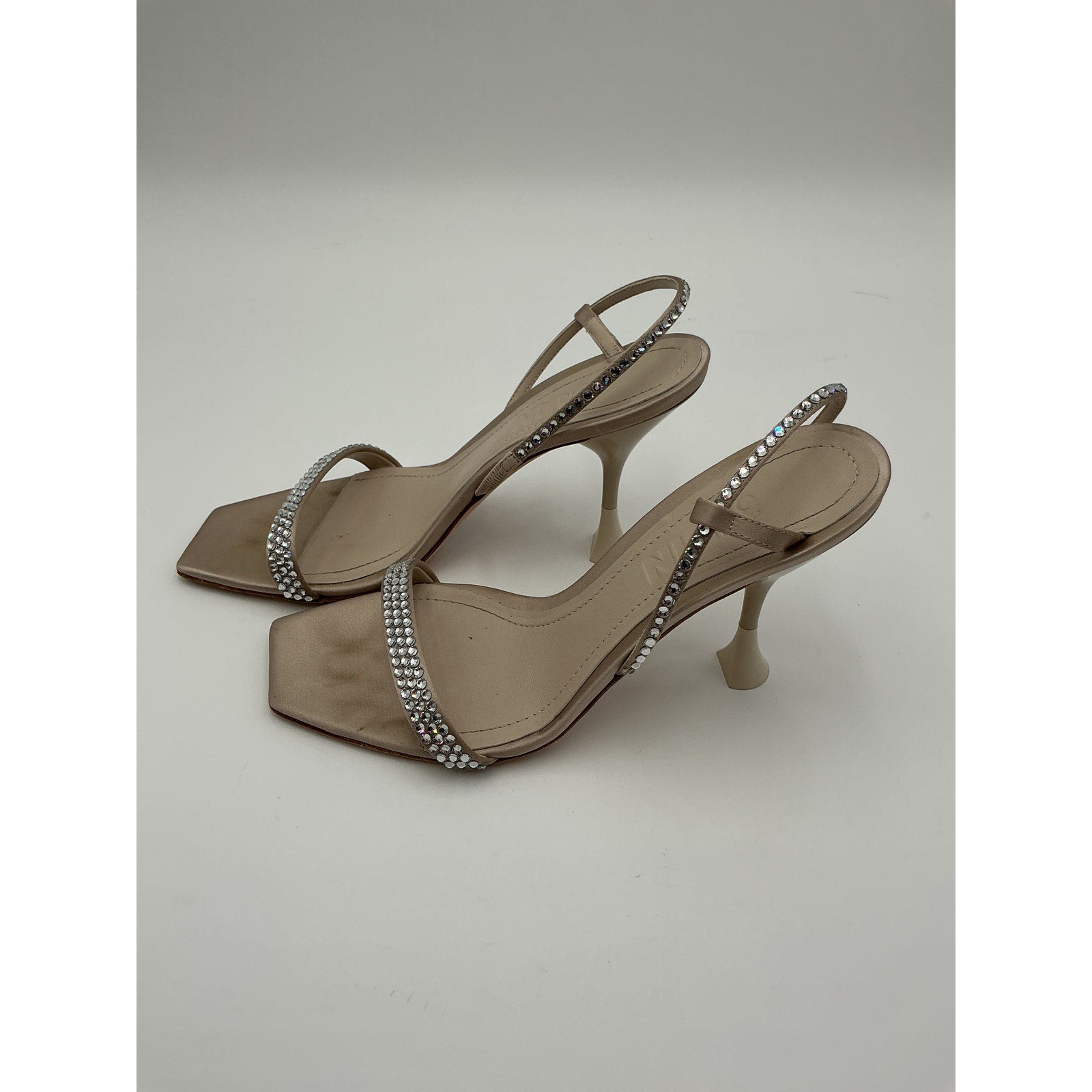 3Juin 'Eloise' Tan Leather Heel Size 8