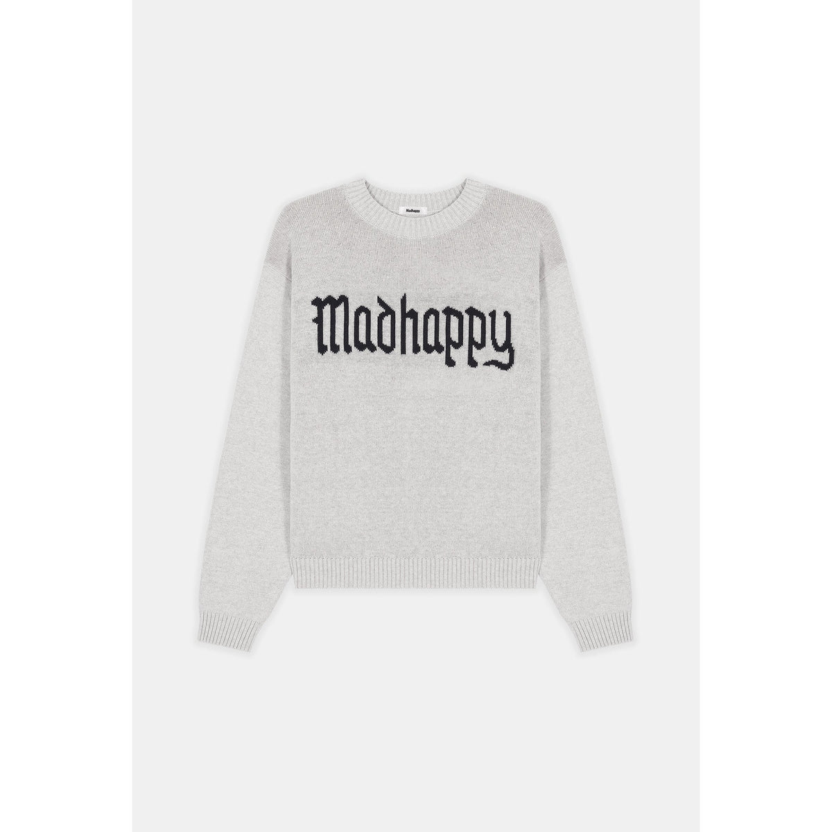 Madhappy 'Alumni' Grey Knit Sweater Size XS