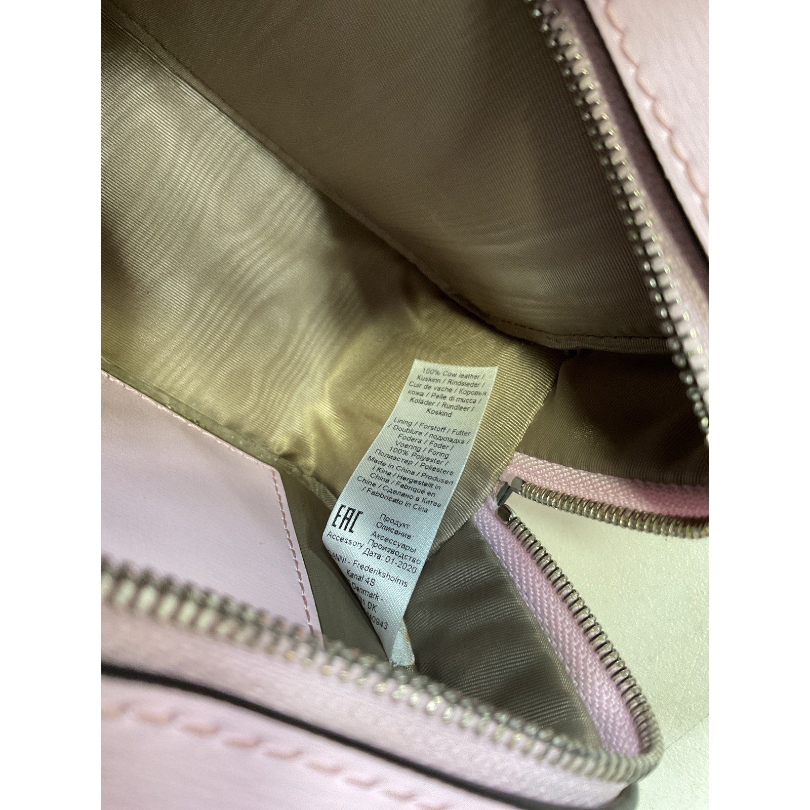 Ganni Pink Cross-Body Bag