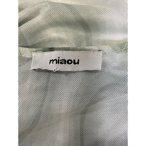 Miaou 'Mini' Green Tee Size M