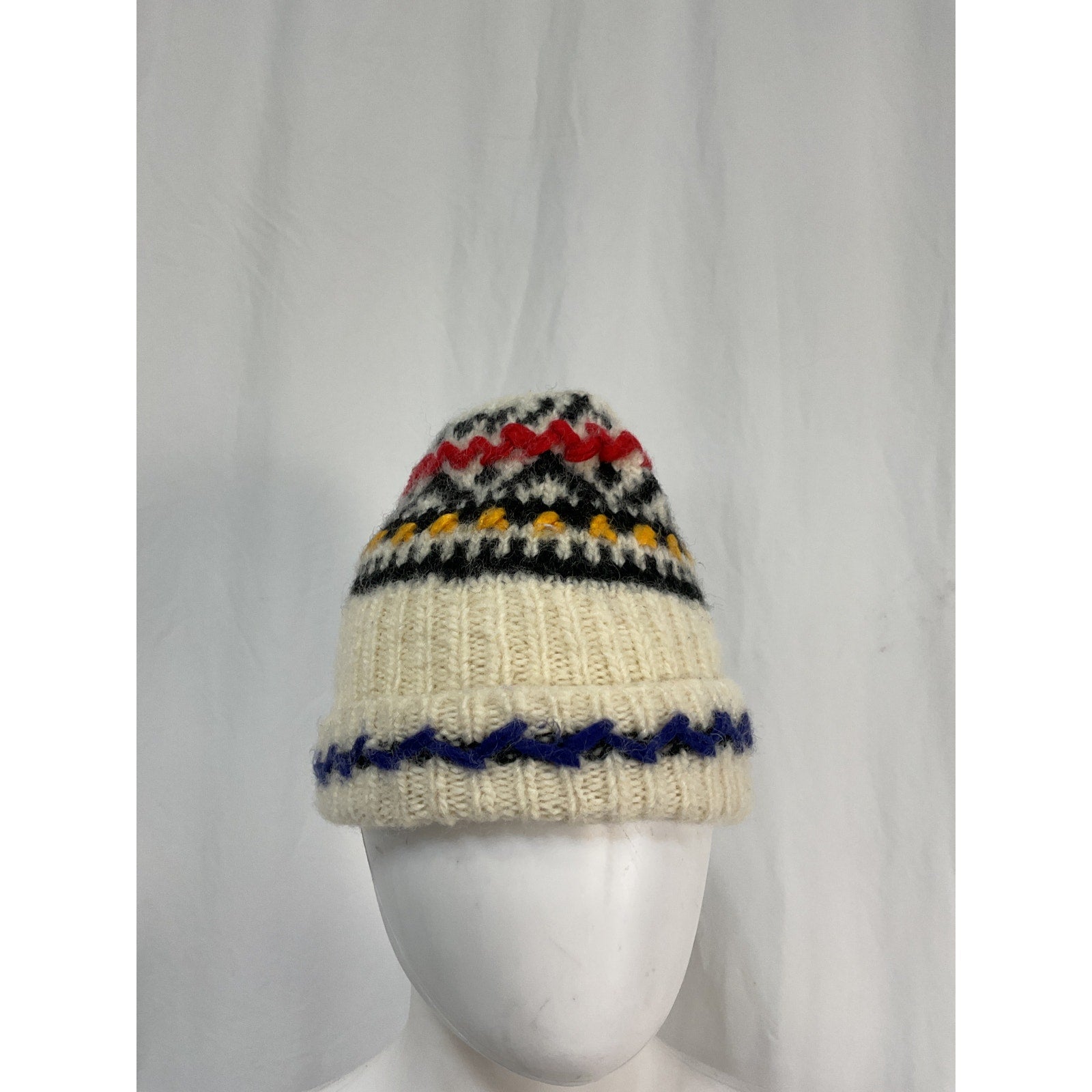 Isabel Marant 'Gael' White Wool Hat Size OS