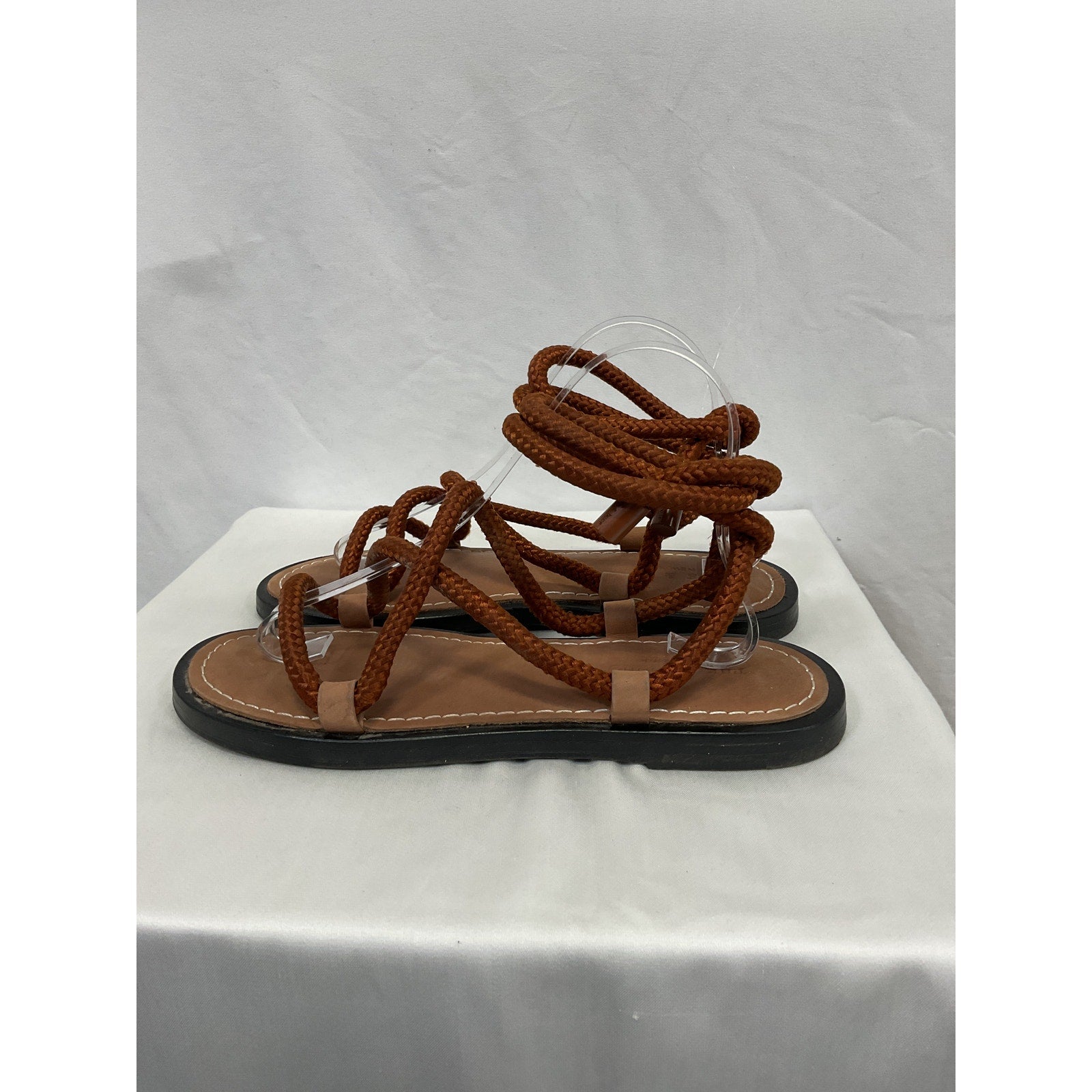 Rag & Bone 'Infinity' Brown Sandal Size 8