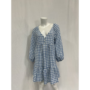 Hatch 'The Kelsey' Blue Cotton Dress Size 0