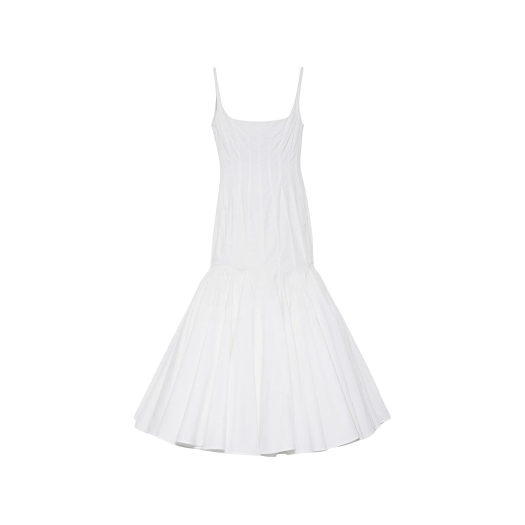 Jacquemus 'Agave' White Cotton Dress Size FR 34/US 2