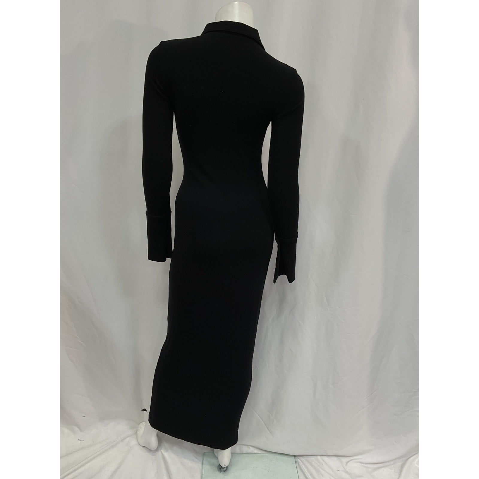 The Line By K 'Candela' Black Rayon Maxi Dress Size S