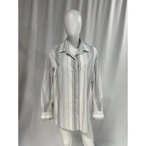 Faithfull The Brand 'En Vau' White Poplin Shirt Size 6