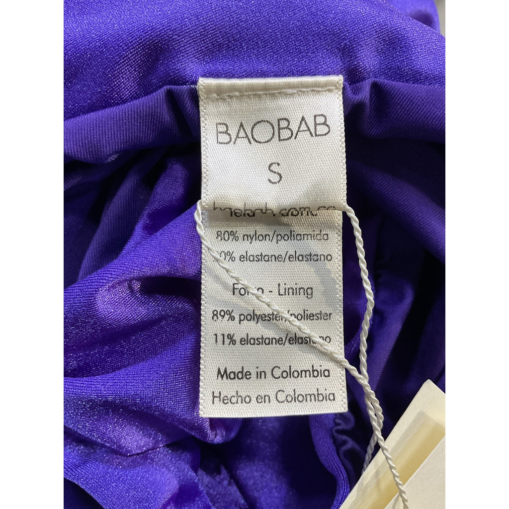 Baobab x Revolve 'Luzia' Purple One Shoulder Dress Size S - NWT