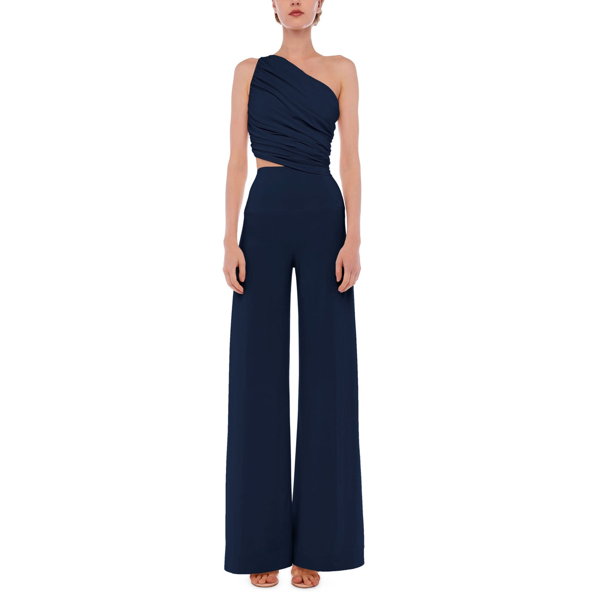 Norma Kamali 'Elephant' Navy Pant Size XXS