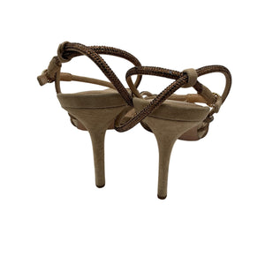 Veronica Beard Strappy Sand Topaz Aneesha Sandals Size 8 US / 38 EU