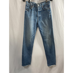 Mother 'The Pick-Up' Blue Cotton Skimp Denim Jean Size 25