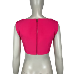 Alexis Sleek Hibiscus Pink Jamila Crop Top Size M