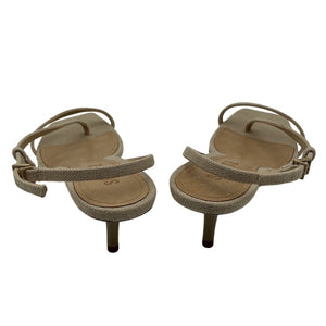 Schutz Chic Oyster Heloise Heeled Sandals Size 8.5