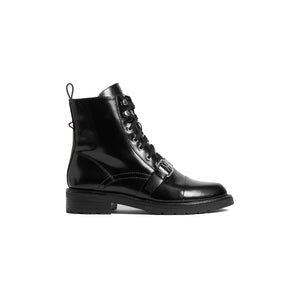 Allsaints 'Donita' Black Leather Boot Size 8