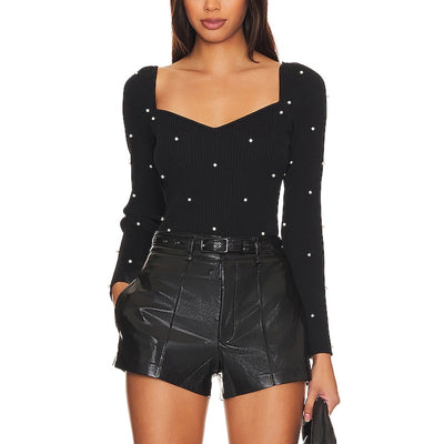 Generation Love Embellished Black Marlee Size M Sweater