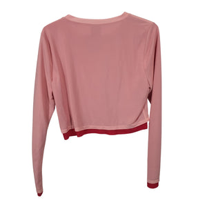 Simon Miller Cropped Powder Pink Mimsy Size L Shirt NWT