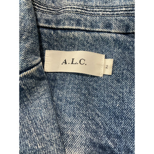 A.L.C. 'Amelia' Blue Cotton Jacket Size 2