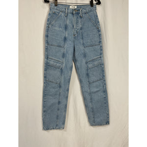 Agolde 'Cooper' Blue Cotton Cargo Size 24