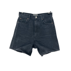 Agolde 'Stella' Black Cotton Short Size 25