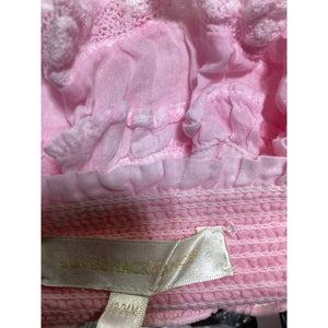 Loveshackfancy Girls 'Billie' Pink Cotton Skirt Size 18-24M