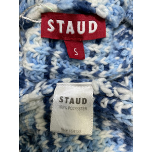Staud Knit Blue Gardenia Dress Size S
