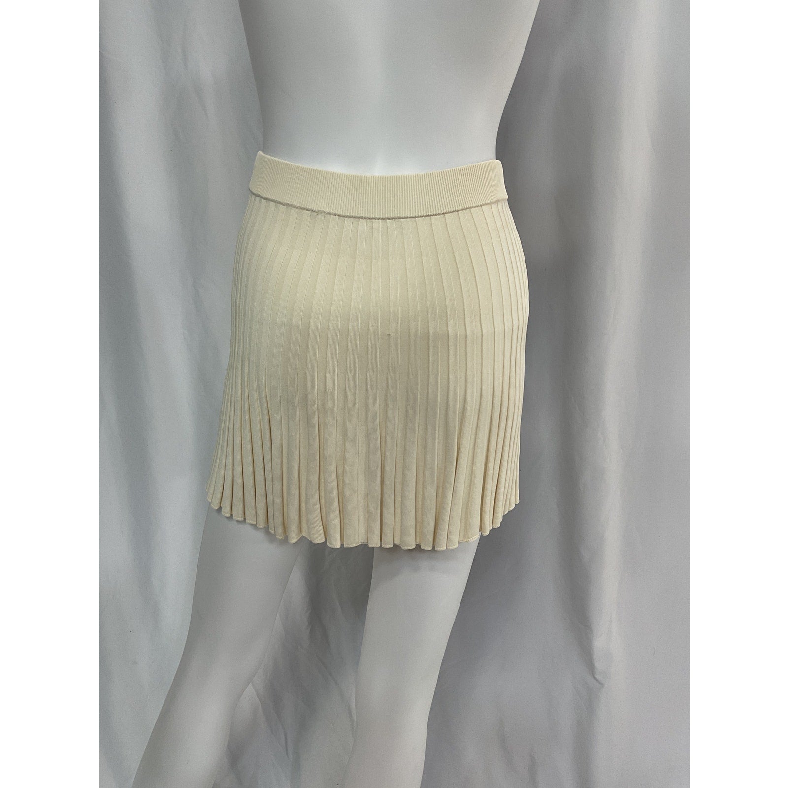Aya Muse 'Cerio' White Skirt Size L