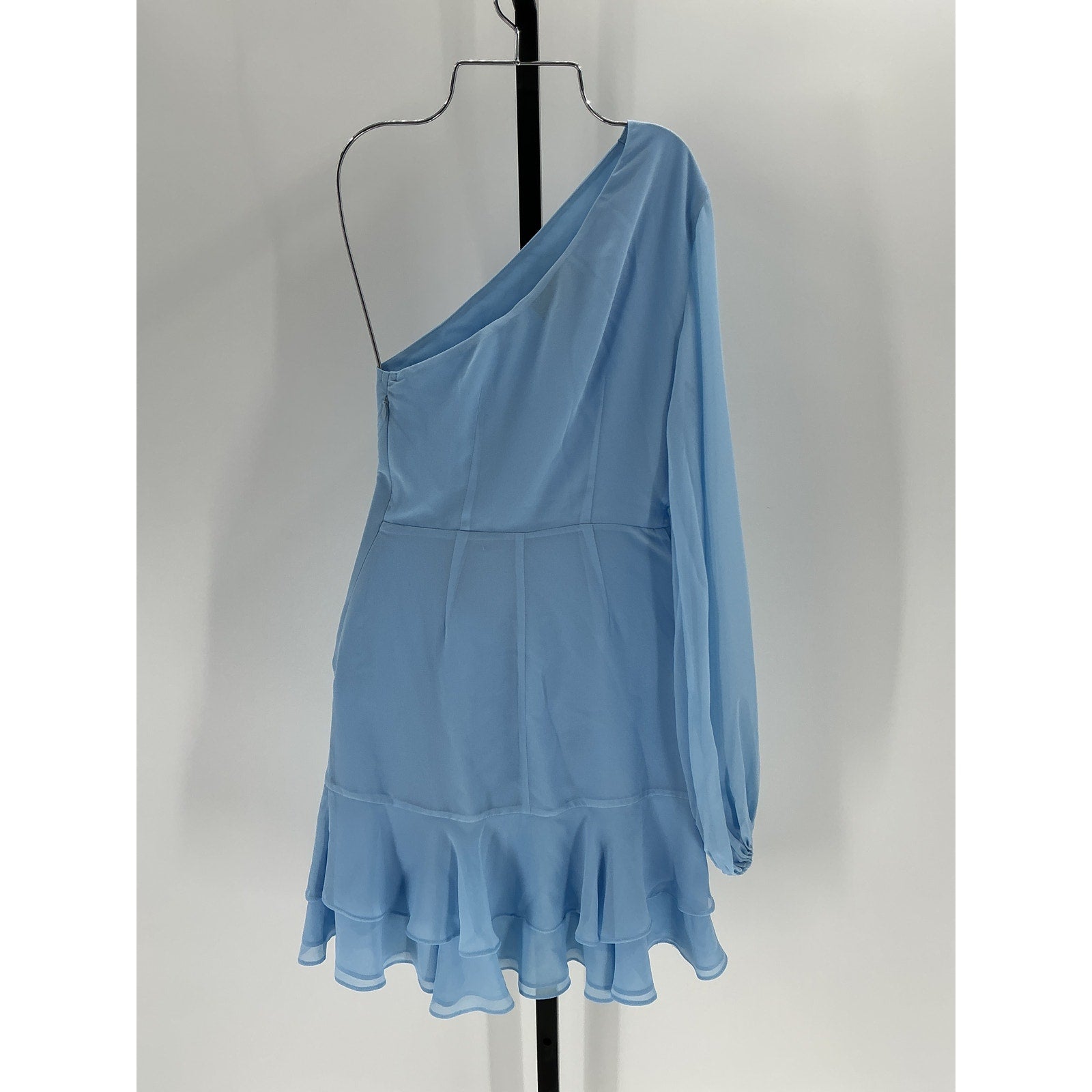Michael Costello x Revolve 'Sunny' Blue Polyester Mini Dress Size XXS