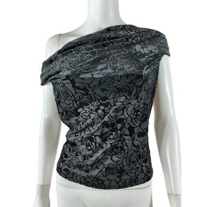 Reformation 'Cello' Black Knit Top Size M