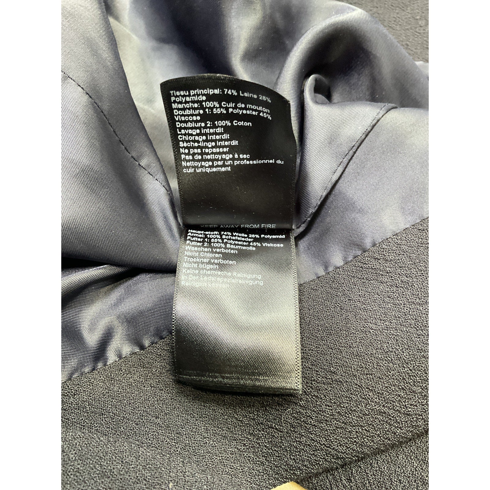 Ba&Sh Blue Coats Size 0