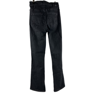 Mother Classic Black Hustler High Waist Ankle Flare Denim Jeans Size 23