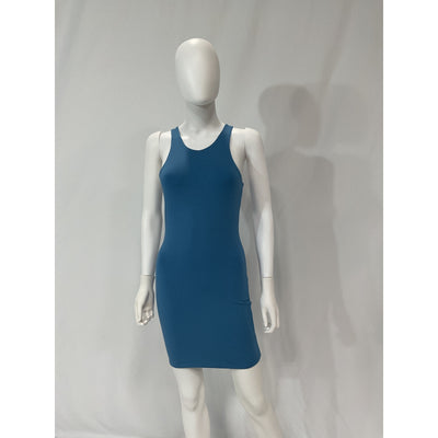 Mikoh 'Tumu' Blue Racerback Dress Size S