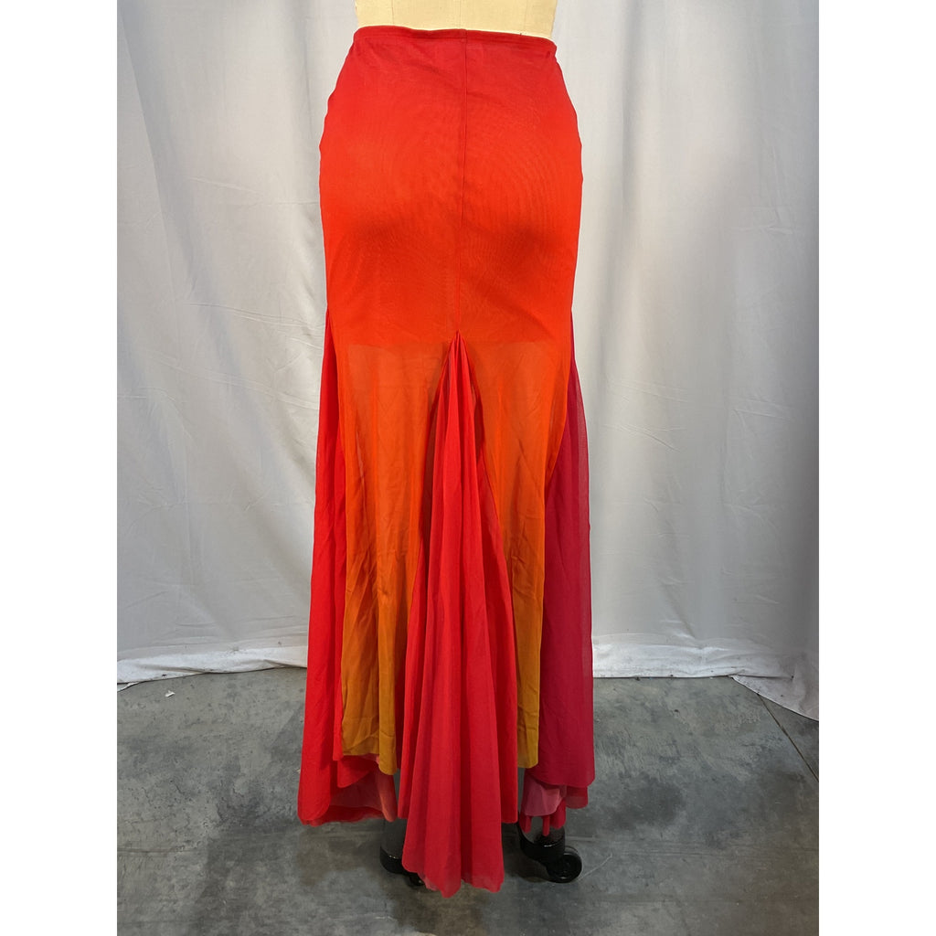 Ronny Kobo 'Tasha' Orange Skirt Size S
